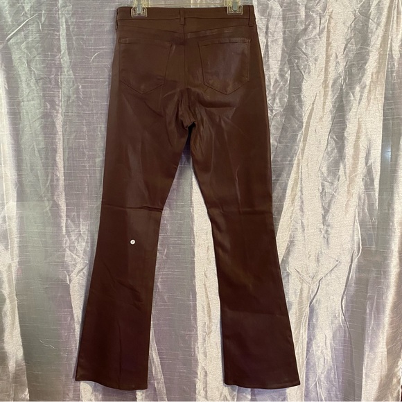 L’agence high rise Selma skinny coated jeans flare, Dark Mocha, 30, flaw see pic - Picture 3 of 9